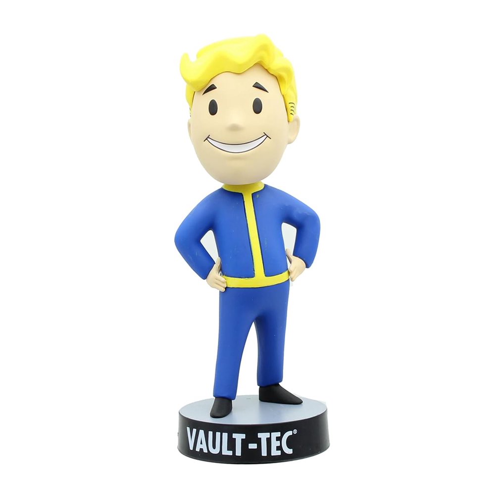 Fallout Exclusive Hands On Hips Vault Boy 6Inch Bobblehead Walmart