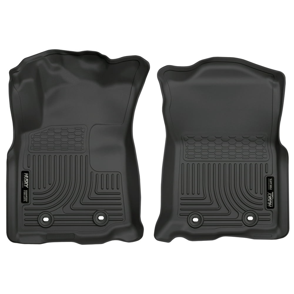 Husky Liners WeatherBeater Front Seat Row Rubber Floor Mats for Toyota