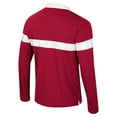 thumbnail image 3 of Men's Colosseum  Crimson Alabama Crimson Tide Too Cool For School Long Sleeve Polo, 3 of 3