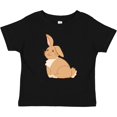 thumbnail image 3 of Inktastic Easter Cute Floppy Ear Brown Bunny Boys or Girls Baby T-Shirt, 3 of 5