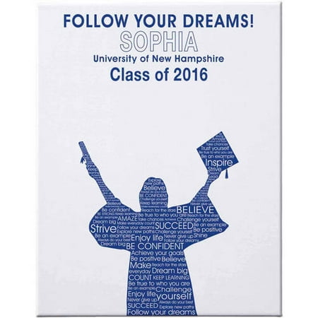 Personalized Graduation Autograph Canvas, 11