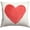 B, variant on Valentines Day Pillow Covers 18x18 inch Watercolor Pink Hearts Valentines Day Throw Pillows Anniversary Wedding Cushion Case Valentines Day Decorations for Sofa Couch
