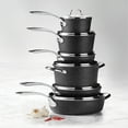 thumbnail image 3 of THE ROCK by Starfrit 060710-001-0000 12 Piece Cookware Set, 3 of 5