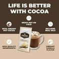 thumbnail image 4 of Cocoa Classics French Vanilla Cocoa Mix Hot Chocolate Made with Nonfat Milk Just Add Hot Water Make Hot or Iced Cocoa Gluten Free & Kosher Dairy Friendly 1, 1.25oz Packet, 4 of 5
