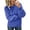 Dark Blue, variant on Womens Solid Color Cable Knit Crewneck Pullover Sweater, Long Sleeve Textured Knit Loose Relaxed Fit Top with Ribbed Cuff and Hem, Soft Cozy Crew Neck Knit Pullover for Fall Winter Daily Wear Beige