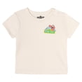thumbnail image 3 of Sesame Street Baby Boys' 3-Piece Shortall, T-Shirt and Bucket Hat Outfit Set Teal Elmo and Cookie Monster, 3 of 4