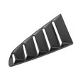 thumbnail image 2 of Fits 15-20 Ford Mustang OE Style Side Matte Black Window Louvers - Carbon Look, 2 of 3