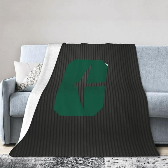 Charlotte 49ers Original Fleece Blanket, Very Soft Microfiber Flannel Blanket for Couch Warm and Cozy for All Seasons