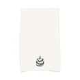 thumbnail image 1 of Pumpkin Single 18" x 30" Inch Cream Halloween Hand Towel, 1 of 2