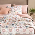 thumbnail image 5 of Amberspace Floral 7-piece Bed in a Bag Full Comforter Set with Sheets,Clay Pink Cristie, 5 of 8