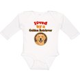 thumbnail image 3 of Inktastic Golden Retriever Dog Lover Boys or Girls Long Sleeve Baby Bodysuit, 3 of 5