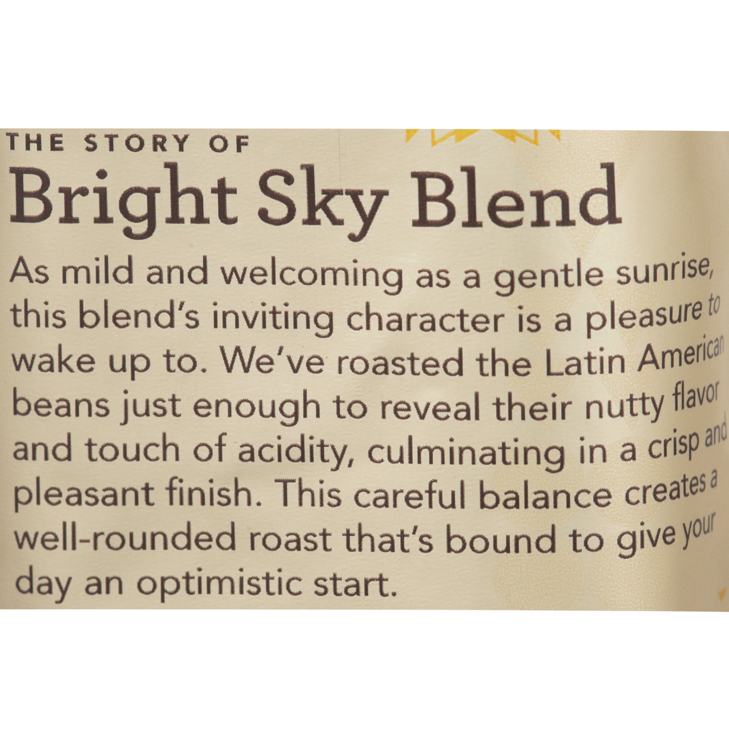 Starbucks Blonde Roast Ground Coffee — Bright Sky — 100% Arabica — 1 bag (12 oz.) - image 5 of 9