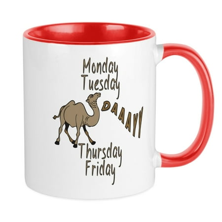 

CafePress - Hump Day Camel Weekdays Mug - Ceramic Coffee Tea Novelty Mug Cup 11 oz