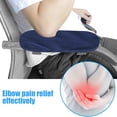 thumbnail image 5 of Armrest Cushion Pad - High Density Foam Padding, Non-Slip Backing, Removable and Washable Design for Office Chair, Wheelchair, and Sofa, 5 of 6