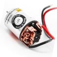 thumbnail image 4 of Motor 540 Motor Cepillado Impermeable Con Caparazón de Acero Motor inoxidable Cepillado 40t Carro de Espera Grande Reemplazo Para Axial SCX10 AXI03007 90046 REDCAT GEN8 TAMIYA, 4 of 7