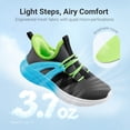 thumbnail image 2 of DREAM PAIRS Kids' Slip-On Sneakers, Lightweight Breathable Running Shoes with Non-Slip Flexible Sole for Walking, School, Gym and Play, 2 of 6