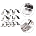 thumbnail image 4 of Corrosion Resistant U Shape Clamp Set For 304 Stainless Steel Pipes 10Pcs, 4 of 8