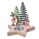 thumbnail image 2 of Candelabro de vela de té, decoración navideña, artesanía de mesa, decoración de fiesta, adorno de escritorio para repisas, chimeneas del hogar Reno, 2 of 9