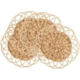 thumbnail image 3 of Natural Blend Rattan and Hyacinth Charger Plate (Set of 4), 3 of 3