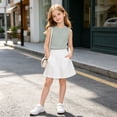 thumbnail image 3 of XuJwPNcy Little Girls Boys Tank Tops Summer Sleeveless Breathable Tops Children Quick Dry Workout Athletic T Shirts Activewear, 3 of 6