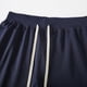 thumbnail image 5 of Pantalones cortos KIHOUT para hombre, informales, lisos, con bolsillo, cintura elástica, rectos, deportivos, para entrenamiento, 5 of 8