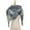 1Blue, variant on Womens Plaid Triangle Scarves with Tassel Acrylic Portable Lightweight Skin-friendly Wrap Shawl for All Cold Weather Occasions