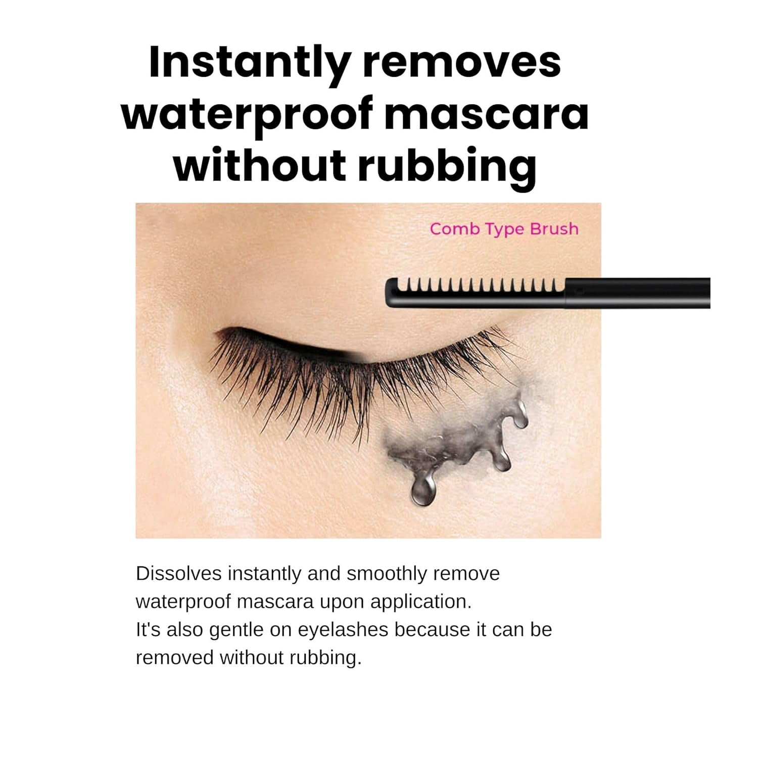 2 pack HEROINE MAKE Speedy Mascara Remover 0.22oz each