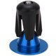 thumbnail image 1 of 1 par de tapones de manillar de bicicleta de montaña de aleación de aluminio M4 x 34 mm, aptos para manillares de 22 a 24 mm (azules)., 1 of 5