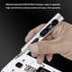 thumbnail image 2 of Juego de Destornilladores Eléctricos con Función de Ajuste de Par Dual 32 en 1, Herramienta Especial para Reparación de Teléfonos Móviles y Tabletas, Color Negro, 2 of 8