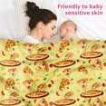thumbnail image 6 of Pizza Blanket Flannel Throw Blanket Soft Bed Blanket for Home Decor Couch Sofa Bed Colorful Food Print Blanket for Party Traveling Camping, Novelty Gift for Foodies Kids Teens and Adults -50''x60'', 6 of 6