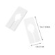 thumbnail image 2 of Divisores de ropa de 30 piezas de ropa Rectangular Ropa Divisores de tamaño de colgilla en blanco Separador, 2 of 6