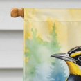 thumbnail image 3 of Carolines Treasures DAC7453CHF 40 x 28 in. Oregon Western Meadowlark House Flag, 3 of 7