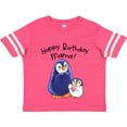 thumbnail image 3 of Inktastic Happy Birthday, Mama Cute Penguins Boys or Girls Toddler T-Shirt, 3 of 5