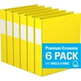 thumbnail image 1 of Davis Group, Premium Economy, D Ring, Binder, 6 Pack, 1.5", 1 of 3