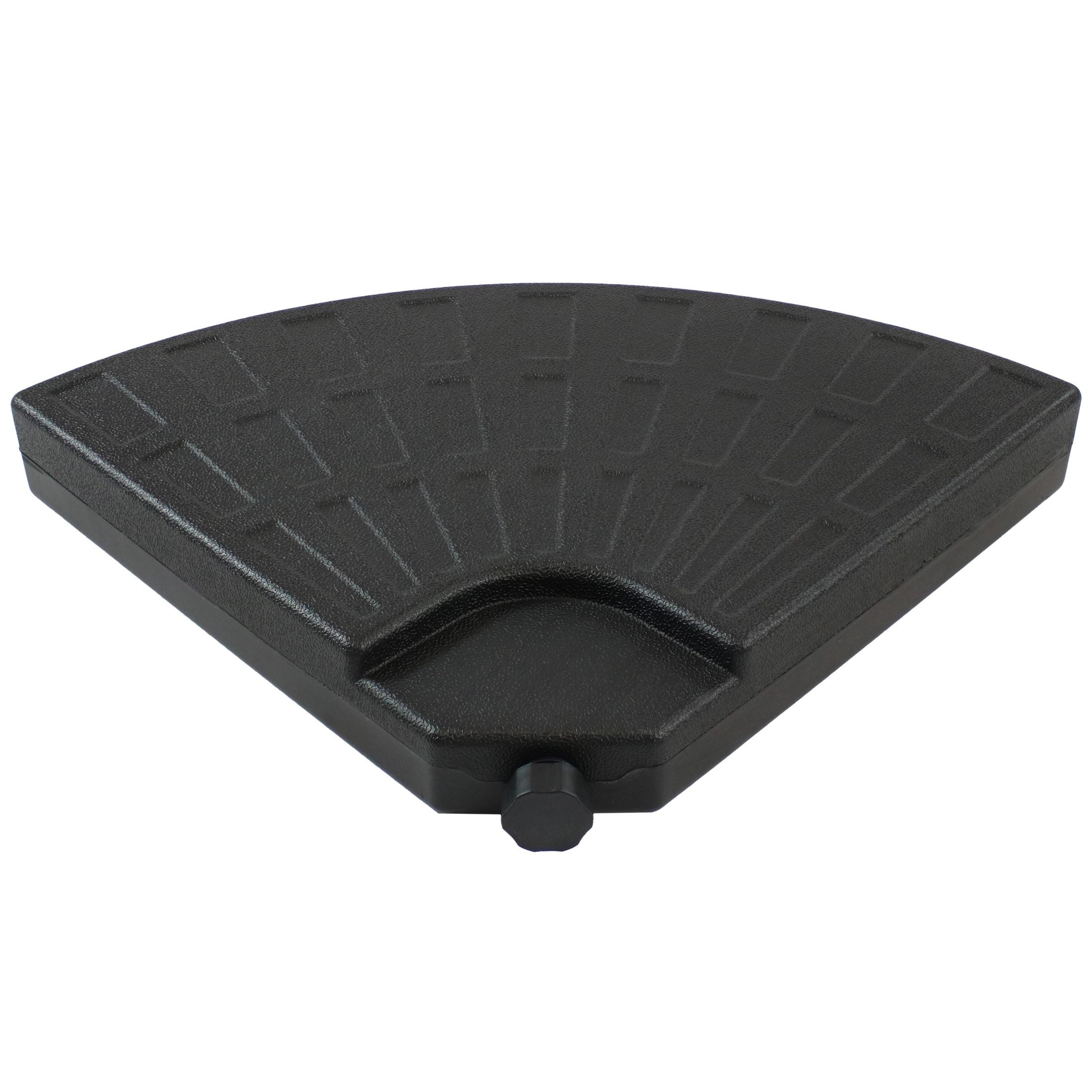 Sunnydaze Water/Sand Offset Cantilever Umbrella Base Plate Weight Set