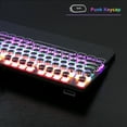 thumbnail image 5 of MageGee Typewriter Wired Gaming Keyboard with RGB Backlight, Black, 5 of 7