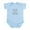 Sky Blue, variant on CafePress - Cute Periodic Table Infant Bodysuit - Baby Light Bodysuit, Size Newborn - 24 Months
