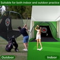 thumbnail image 4 of GALILEO Golf Net Golf Hitting Nets Training Aids Practice Nets for Backyard Driving Range Chipping with Target Carry Bag for Indoor Outdoor Sports, 4 of 8