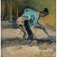 thumbnail image 2 of Man at Work Poster Print by Vincent Van Gogh, 2 of 2