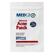 MEDca Acne Absorbing Covers - Hydrocolloid Acne Care Bandages (24 Count) 3 Sizes