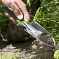 thumbnail image 5 of thovorrnl Small Garden Trowels, Aluminum Hand Shovel for Gardening, with Hanging Hole, Green, 11.8'', 5 of 7
