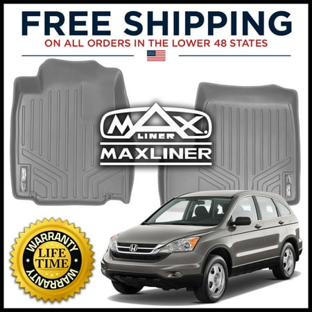 Maxfloormat Front 1st Row Floor Liner Mats Grey For 2007 2011