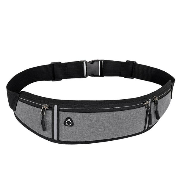 10 Uds Hombres Mujeres Mini Riñonera Invisible Celular Fanny Pack ()