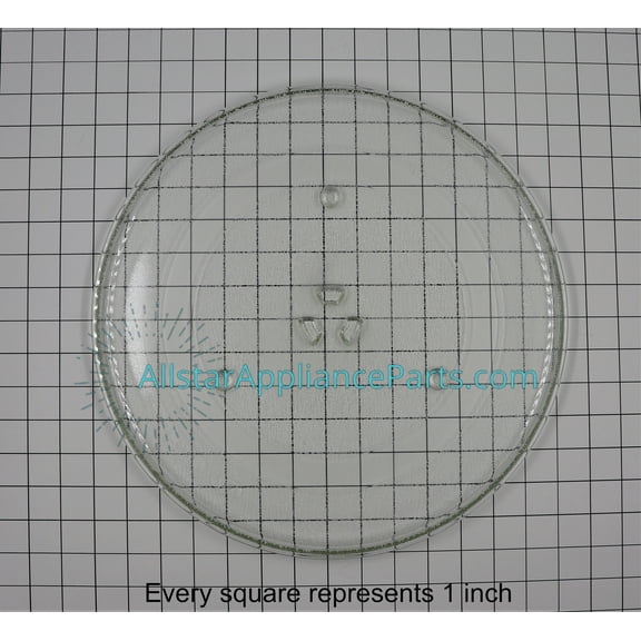 GE WB49X10063 Microwave Glass Tray