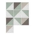 thumbnail image 1 of 10 Pcs/Set Self Adhesive Tile Stickers Art Decals Removable Wall Sticker Kitchen Backsplash Bathroom Home Tidy Protection, 1 of 10