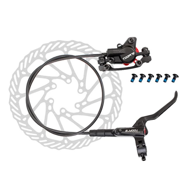 S SERENABLE Mountain Bike Hydraulic Disc Brake Calipers Line Pulling Bike Disc Brake Disc Front