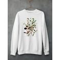 thumbnail image 3 of Great Cinereous Shrikes Sweatshirt Men -John James Audubon Designs, Male 5X-Large, 3 of 4