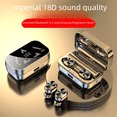 thumbnail image 1 of Auriculares inalámbricos Bluetooth modelo privado T16B intrauditivos TWS táctiles para correr deportes HD espejo 5.2, 1 of 5