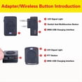 thumbnail image 3 of Auriculares Inalámbricos para Walkie-Talkie con Bluetooth, Auriculares de Radio Bidireccional de Repuesto para 888S UV5R., 3 of 6