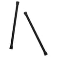 thumbnail image 4 of Shisuyan Adjustable Length Bathroom Telescopic Rack Black 2Pcs, 4 of 8